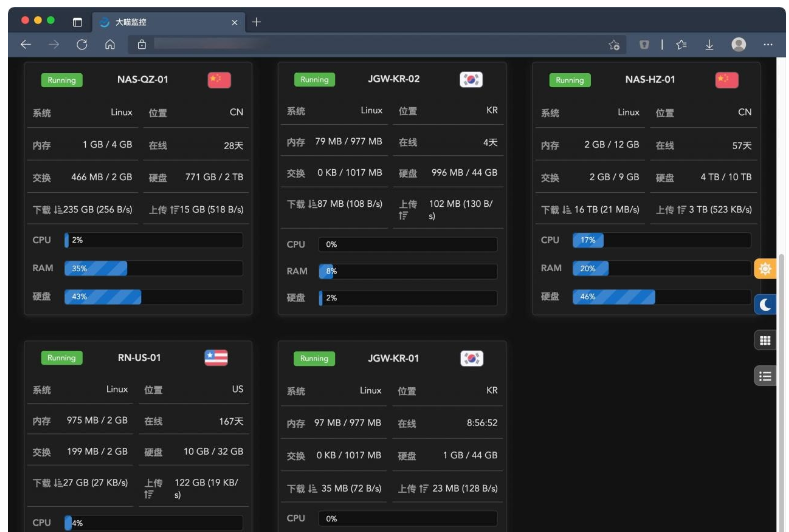 哪吒监控:一个开源、轻量的服务器和网站监控、运维工具插图1 哪吒监控:一个开源、轻量的服务器和网站监控、运维工具插图1